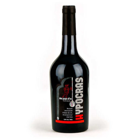 Hypocras médiéval rouge 75 cl